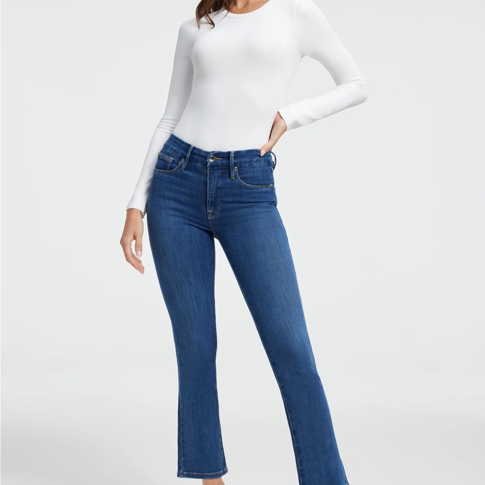 Good American, Good legs straight jeans